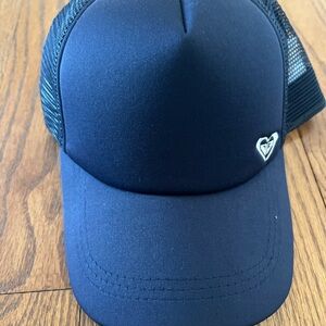Roxy Navy Blue & White Trucker Hat